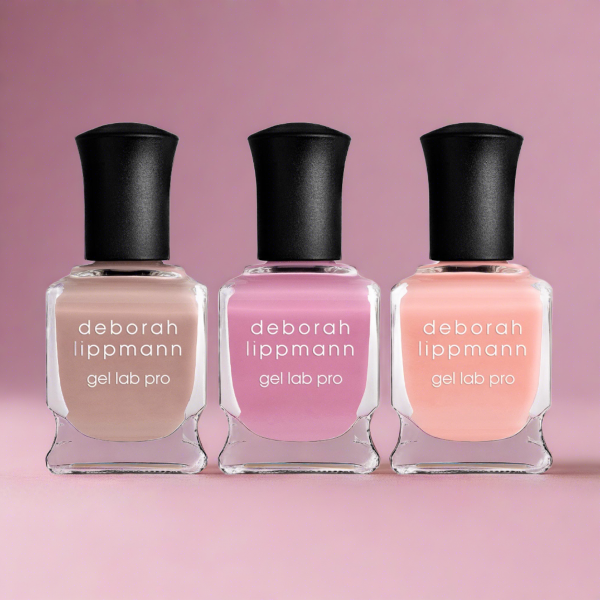 dreamy collection 3 polish shades in bottles