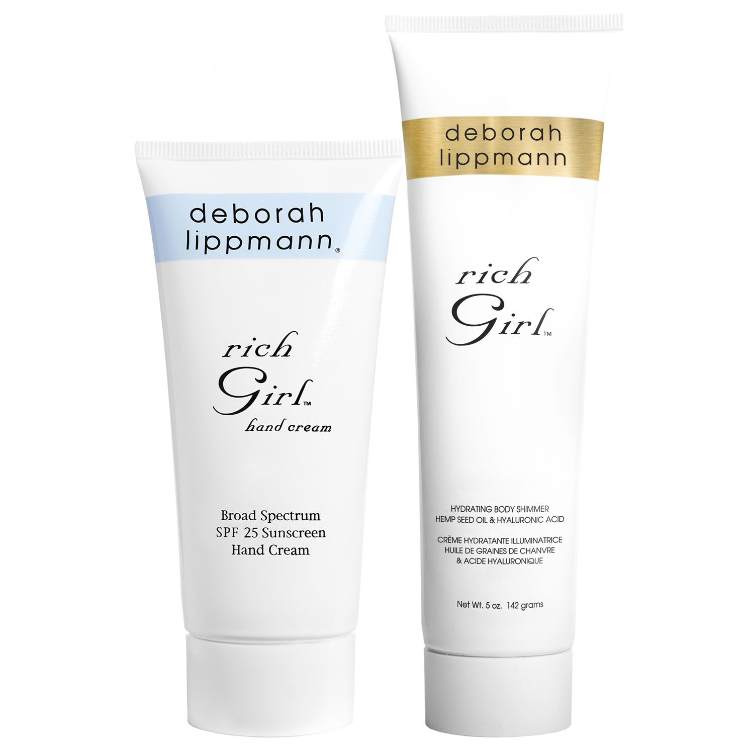 Rich Girl SPF Hand Cream and Body Shimmer