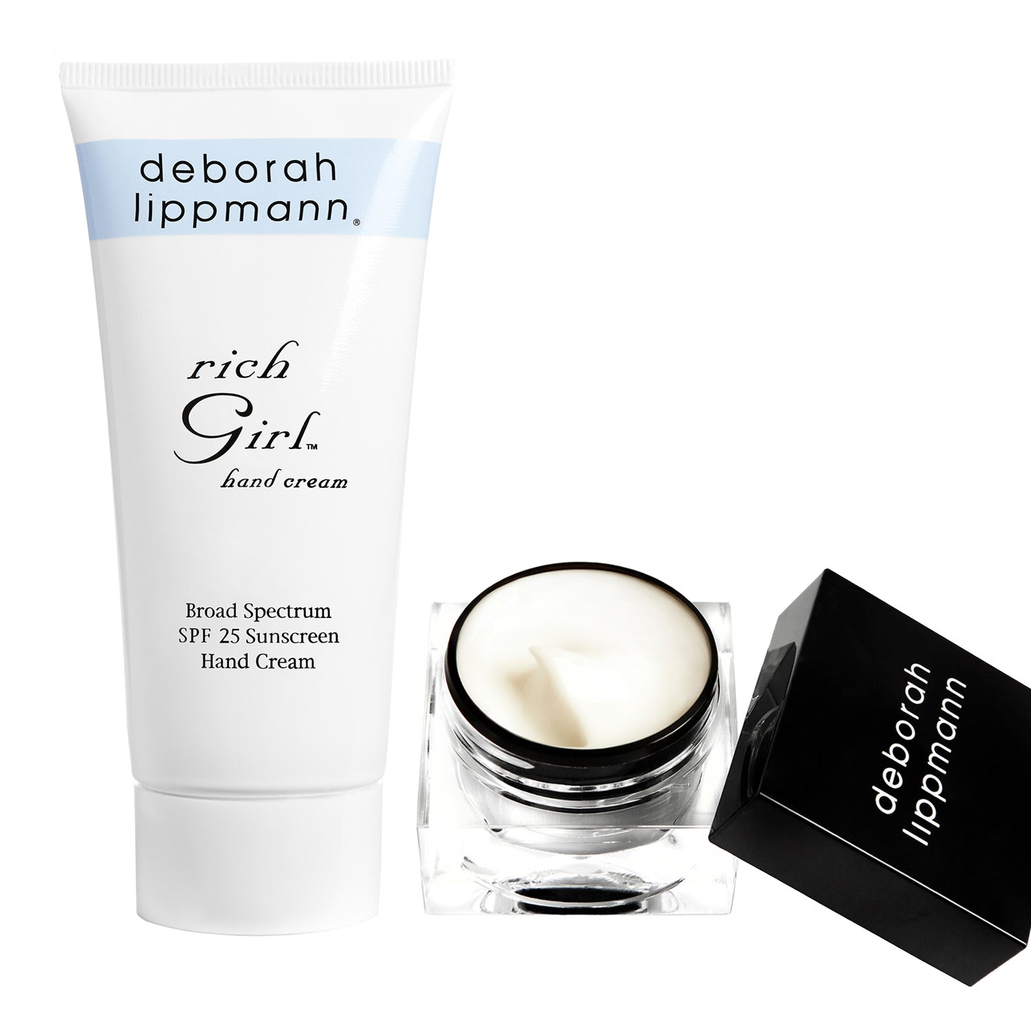 Rich Girl SPF hand cream and The Cure cuticle cream bundle
